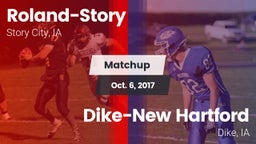 Matchup: Roland-Story High vs. ****-New Hartford  2017