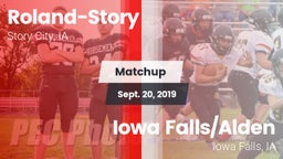 Matchup: Roland-Story High vs. Iowa Falls/Alden  2019