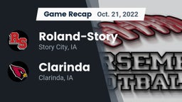 Recap: Roland-Story  vs. Clarinda  2022
