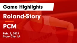 Roland-Story  vs PCM  Game Highlights - Feb. 5, 2021
