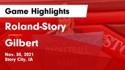 Roland-Story  vs Gilbert  Game Highlights - Nov. 30, 2021