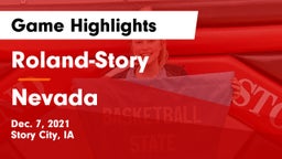 Roland-Story  vs Nevada  Game Highlights - Dec. 7, 2021