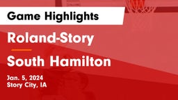 Roland-Story  vs South Hamilton   Game Highlights - Jan. 5, 2024