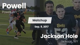 Matchup: Powell  vs. Jackson Hole  2017