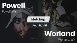 Matchup: Powell  vs. Worland  2018