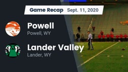 Recap: Powell  vs. Lander Valley  2020