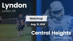 Matchup: Lyndon  vs. Central Heights  2018