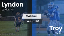 Matchup: Lyndon  vs. Troy  2018