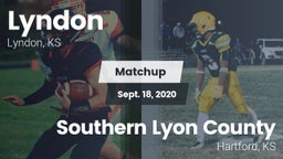 Matchup: Lyndon  vs. Southern Lyon County 2020