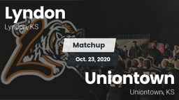 Matchup: Lyndon  vs. Uniontown  2020
