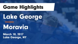 Lake George  vs Moravia  Game Highlights - March 18, 2017
