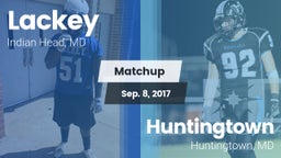 Matchup: Lackey  vs. Huntingtown  2017