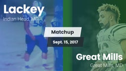 Matchup: Lackey  vs. Great Mills 2017