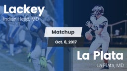 Matchup: Lackey  vs. La Plata  2017