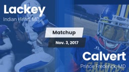 Matchup: Lackey  vs. Calvert  2017