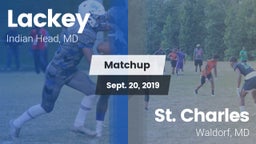 Matchup: Lackey  vs. St. Charles  2019