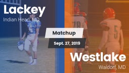 Matchup: Lackey  vs. Westlake  2019