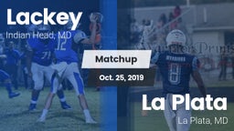 Matchup: Lackey  vs. La Plata  2019