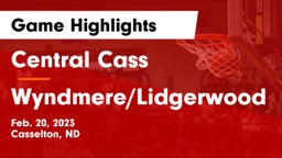 Central Cass  vs Wyndmere/Lidgerwood  Game Highlights - Feb. 20, 2023