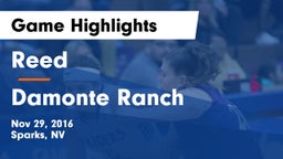 Reed  vs Damonte Ranch  Game Highlights - Nov 29, 2016