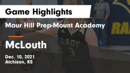 Maur Hill Prep-Mount Academy  vs McLouth  Game Highlights - Dec. 10, 2021