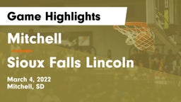 Mitchell  vs Sioux Falls Lincoln  Game Highlights - March 4, 2022