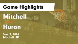 Mitchell  vs Huron  Game Highlights - Jan. 9, 2024