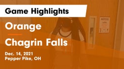 Orange  vs Chagrin Falls  Game Highlights - Dec. 14, 2021