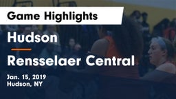 Hudson  vs Rensselaer Central  Game Highlights - Jan. 15, 2019