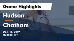 Hudson  vs Chatham  Game Highlights - Dec. 13, 2019