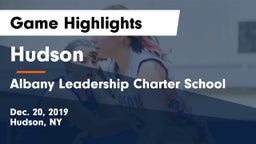 Hudson  vs Albany Leadership Charter School Game Highlights - Dec. 20, 2019
