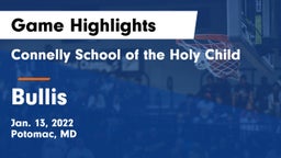 Connelly School of the Holy Child  vs Bullis  Game Highlights - Jan. 13, 2022