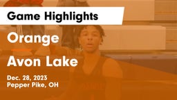 Orange  vs Avon Lake  Game Highlights - Dec. 28, 2023