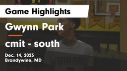 Gwynn Park  vs cmit - south Game Highlights - Dec. 14, 2023