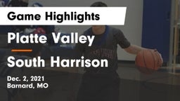 Platte Valley  vs South Harrison  Game Highlights - Dec. 2, 2021
