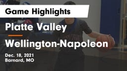 Platte Valley  vs Wellington-Napoleon  Game Highlights - Dec. 18, 2021