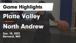 Platte Valley  vs North Andrew  Game Highlights - Jan. 10, 2022