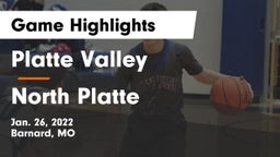 Platte Valley  vs North Platte  Game Highlights - Jan. 26, 2022