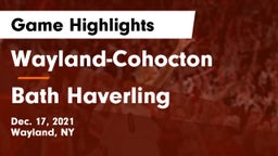 Wayland-Cohocton  vs Bath Haverling Game Highlights - Dec. 17, 2021