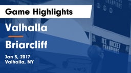 Valhalla  vs Briarcliff Game Highlights - Jan 5, 2017