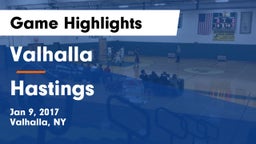 Valhalla  vs Hastings Game Highlights - Jan 9, 2017