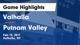 Valhalla  vs Putnam Valley  Game Highlights - Feb 13, 2017