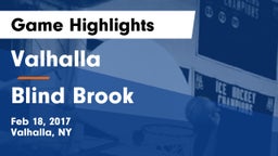 Valhalla  vs Blind Brook Game Highlights - Feb 18, 2017