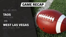 Recap: Taos  vs. West Las Vegas  2015