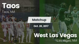 Matchup: Taos  vs. West Las Vegas  2017