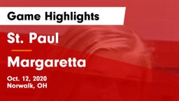 St. Paul  vs Margaretta  Game Highlights - Oct. 12, 2020