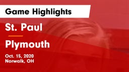 St. Paul  vs Plymouth  Game Highlights - Oct. 15, 2020