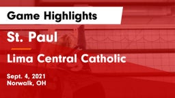 St. Paul  vs Lima Central Catholic  Game Highlights - Sept. 4, 2021