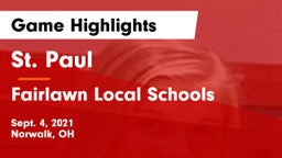 St. Paul  vs Fairlawn Local Schools Game Highlights - Sept. 4, 2021