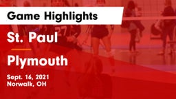 St. Paul  vs Plymouth  Game Highlights - Sept. 16, 2021